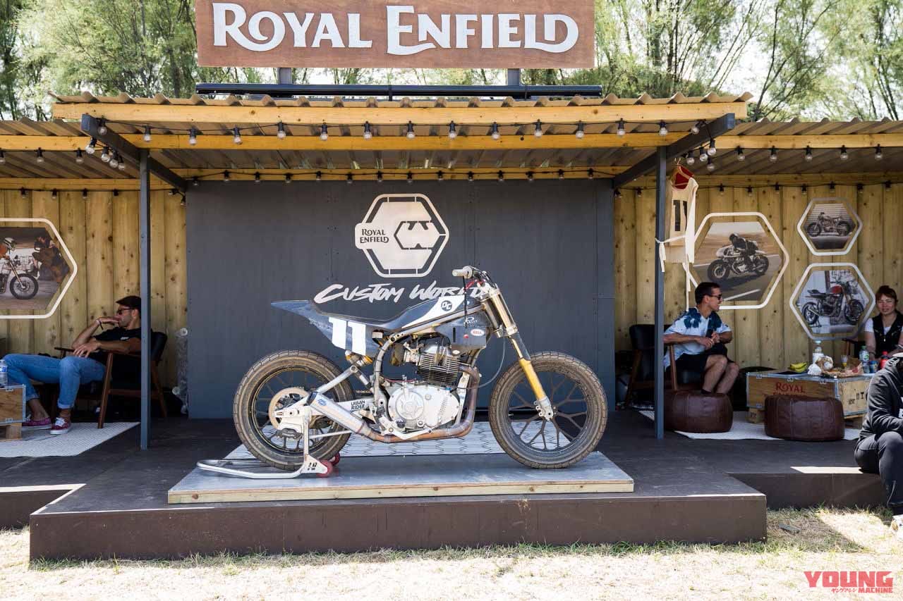 Royal Enfield Twins FT|南仏の大イベント「ホイールス&ウェーブス」で見つけたカスタムマシン 厳選10車!