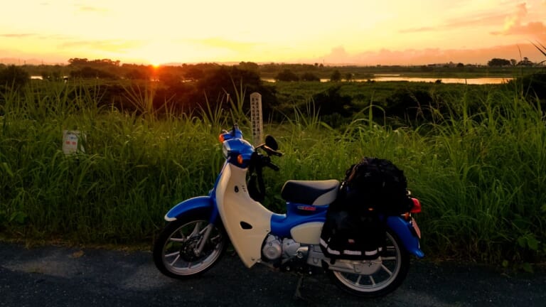 スーパーカブ110燃費アタック|朝日|低燃費にもほどがある! ホンダ スーパーカブ110でリッター96.5kmを達成!?【無改造&フルノーマル】