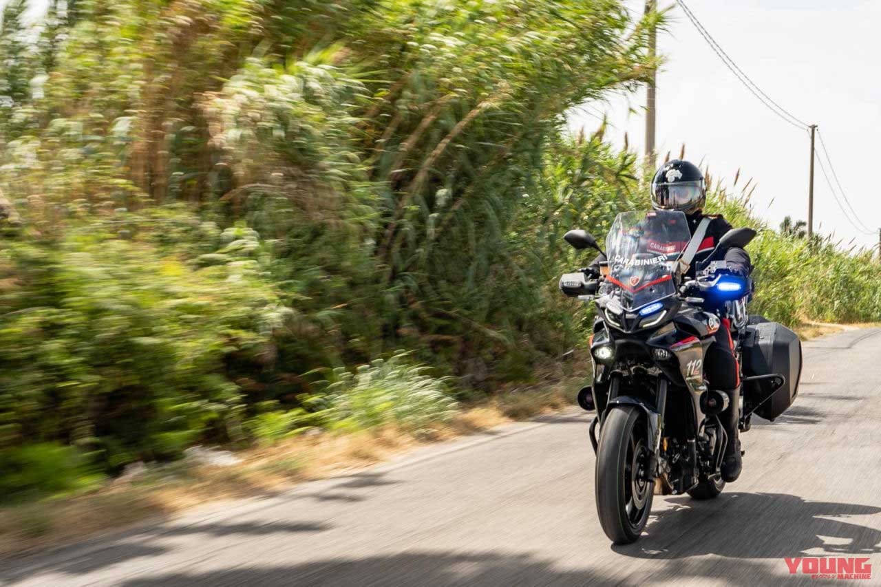 |警察仕様のトレーサー9誕生! イタリアの国家憲兵ともパートナーシップを締結