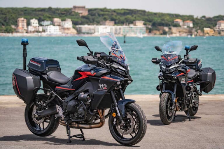 YAMAHA TRACER 9 CARABINIERI EDITION|警察仕様のトレーサー9誕生! イタリアの国家憲兵ともパートナーシップを締結