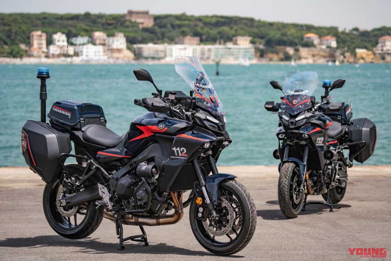 |警察仕様のトレーサー9誕生! イタリアの国家憲兵ともパートナーシップを締結