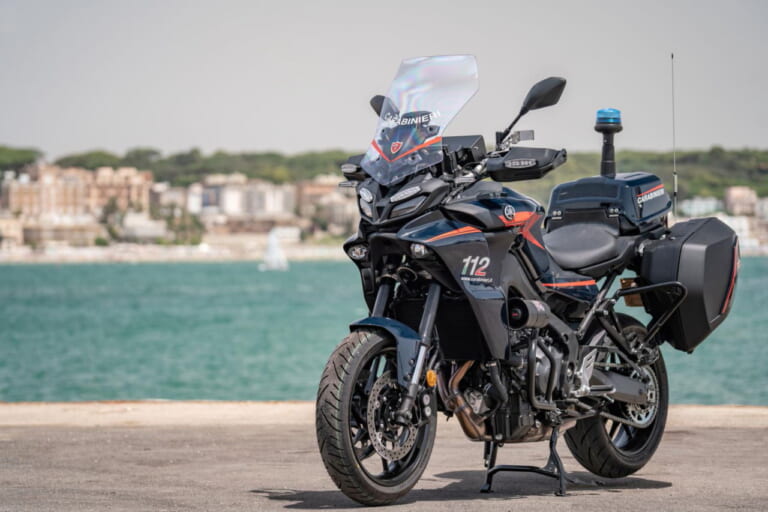 YAMAHA TRACER 9 CARABINIERI EDITION|警察仕様のトレーサー9誕生! イタリアの国家憲兵ともパートナーシップを締結