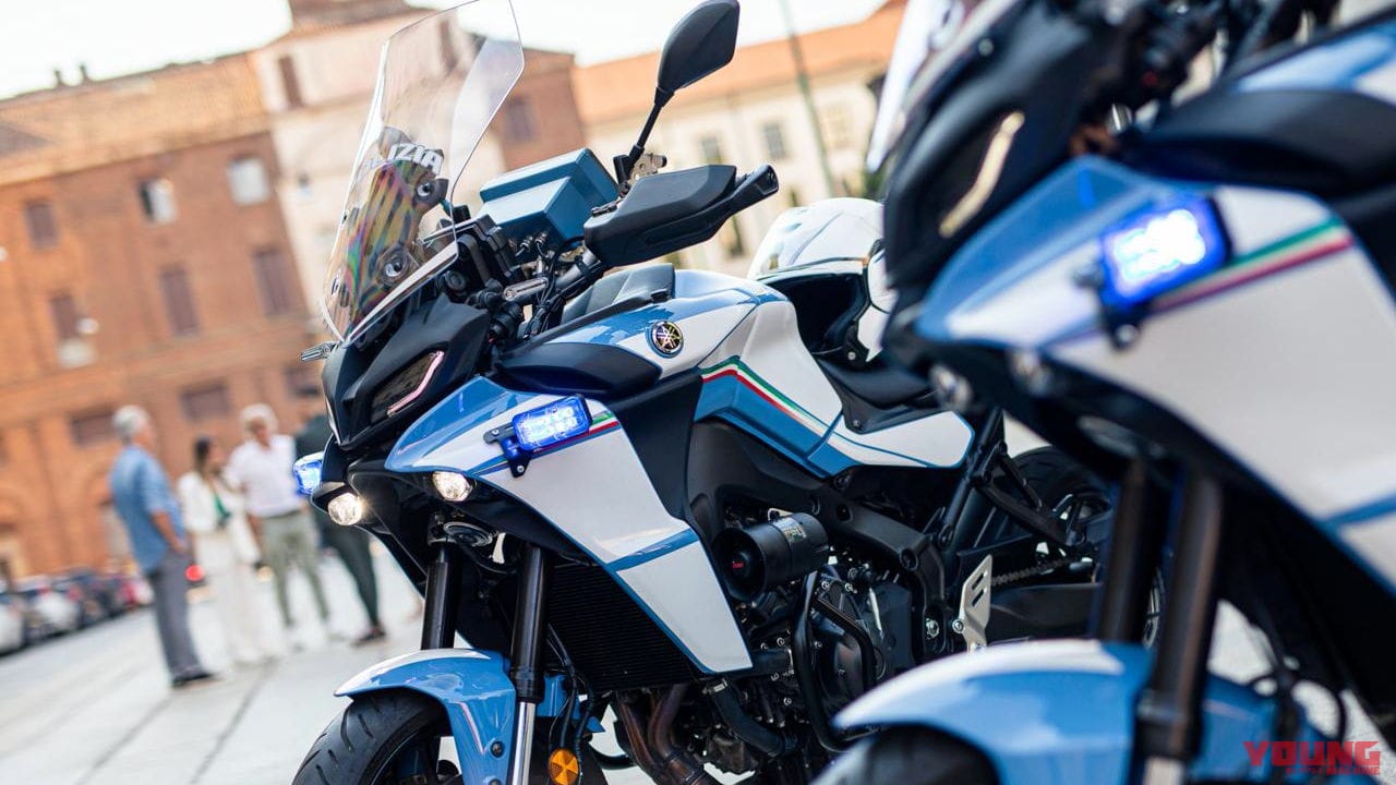 警察仕様のトレーサー9誕生! イタリアの国家憲兵ともパートナーシップを締結