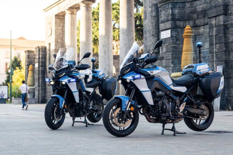 YAMAHA TRACER 9 STATE POLICE EDITION|警察仕様のトレーサー9誕生! イタリアの国家憲兵ともパートナーシップを締結