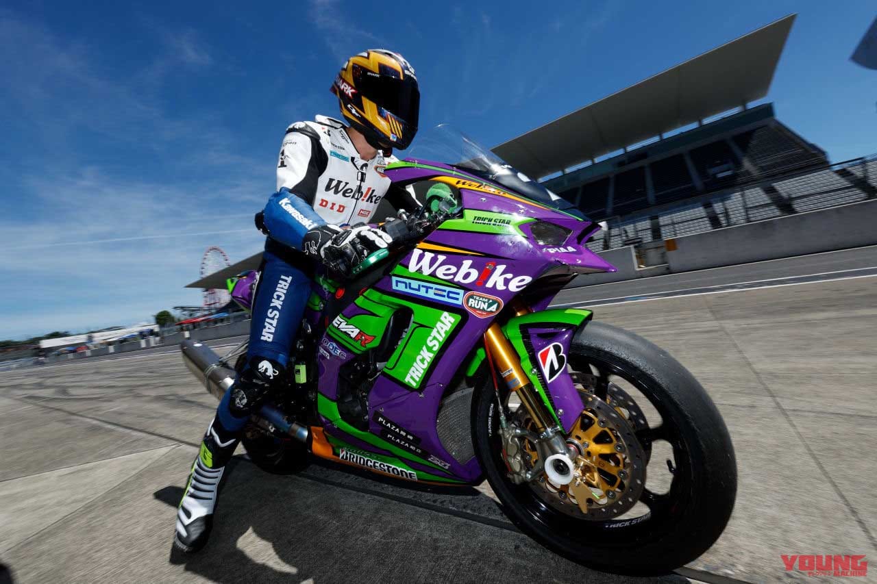 EVA RT 01 Webike TRICKSTAR Kawasaki|鈴鹿8耐、EVA RT 01 Webike TRICKSTAR Kawasakiはマシントラブルから41位・141周で終える