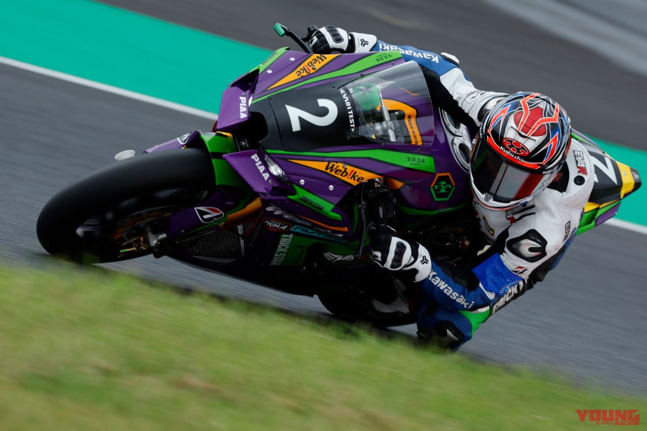 EVA RT 01 Webike TRICKSTAR Kawasaki|鈴鹿8耐、EVA RT 01 Webike TRICKSTAR Kawasakiはマシントラブルから41位・141周で終える