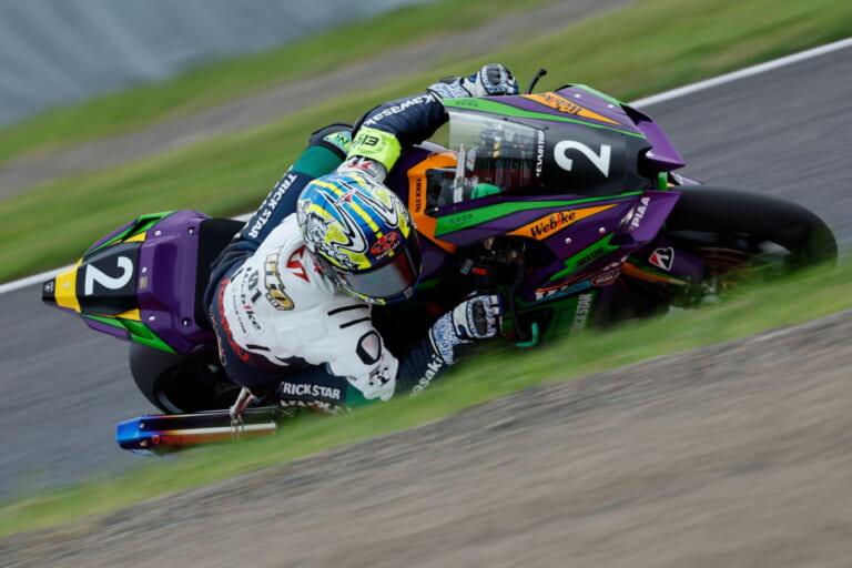 EVA RT 01 Webike TRICKSTAR Kawasaki|鈴鹿8耐、EVA RT 01 Webike TRICKSTAR Kawasakiはマシントラブルから41位・141周で終える