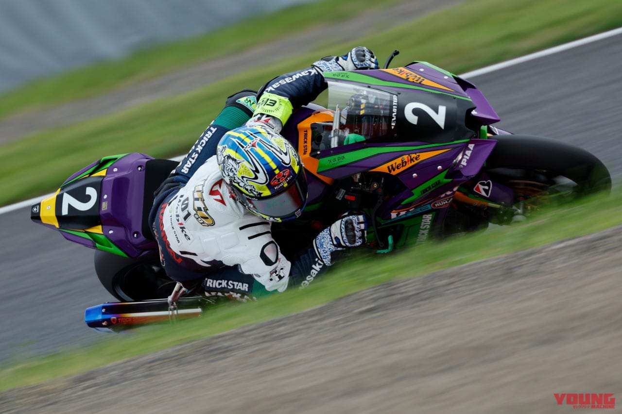 EVA RT 01 Webike TRICKSTAR Kawasaki|鈴鹿8耐、EVA RT 01 Webike TRICKSTAR Kawasakiはマシントラブルから41位・141周で終える