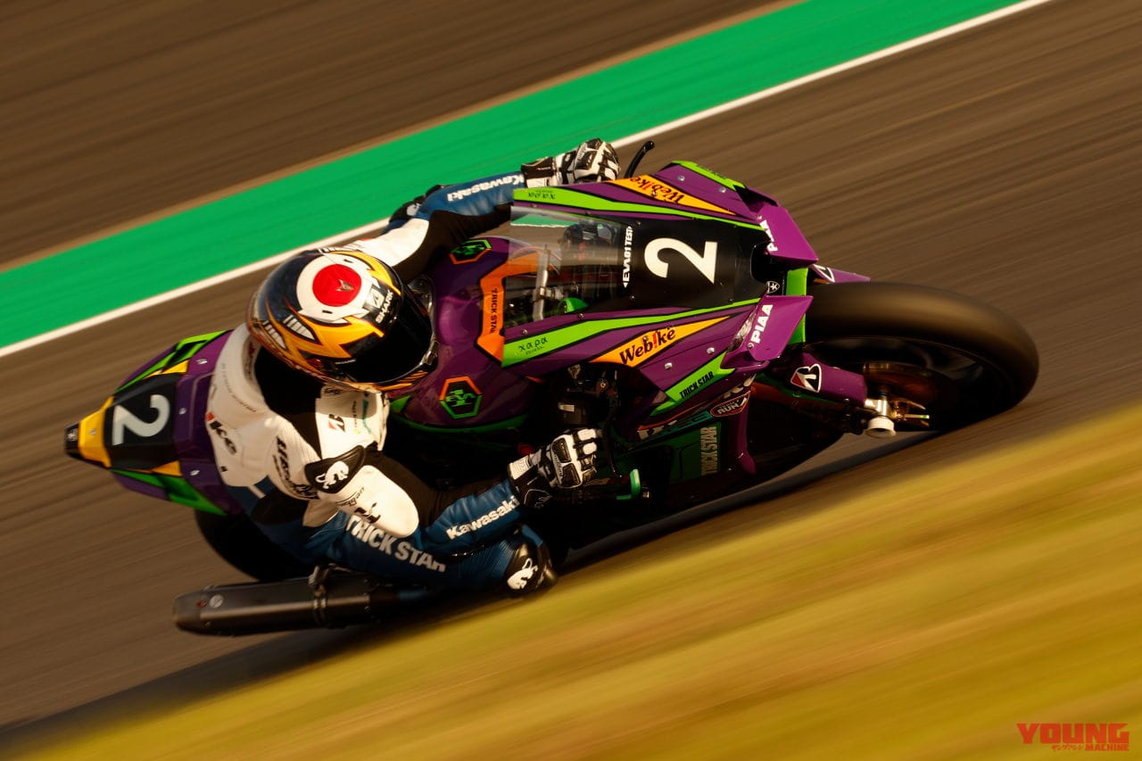 EVA RT 01 Webike TRICKSTAR Kawasaki|鈴鹿8耐、EVA RT 01 Webike TRICKSTAR Kawasakiはマシントラブルから41位・141周で終える