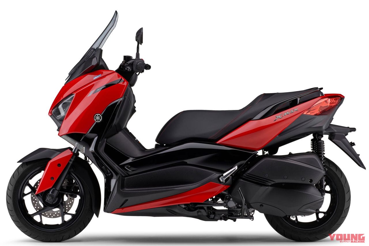 |250ccのスポーツスクーター・ヤマハXMAXに4つの新色が登場! 全5色展開に