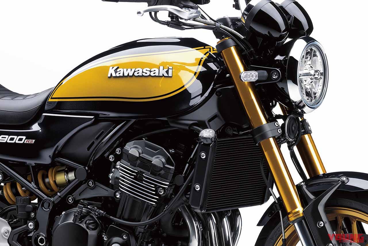 カワサキ「Z900RS SE」国内仕様もイエローボールのまま2023年モデルに! オーリンズ&ブレンボ装備の上級仕様