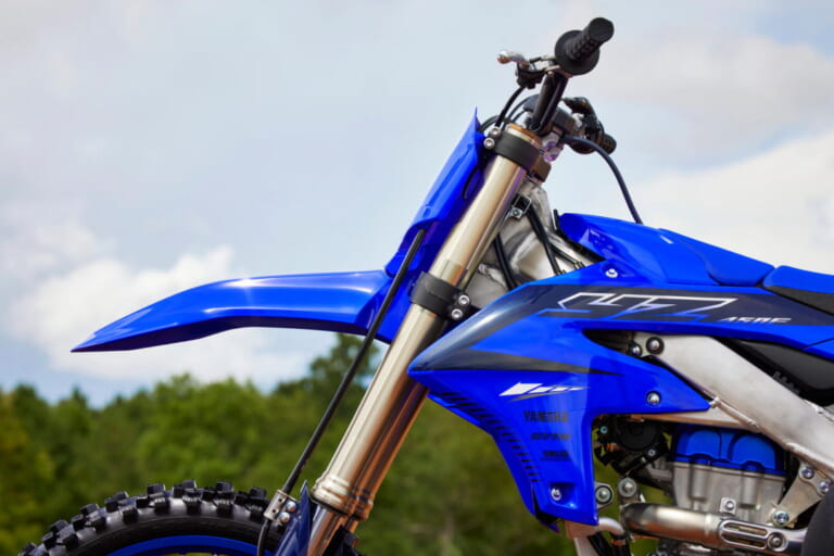 New 2023 Yamaha YZ450F|ヤマハ「YZ450F」が完全新作に! 2ストロークYZ125Xもエンジンをリデザイン【海外】