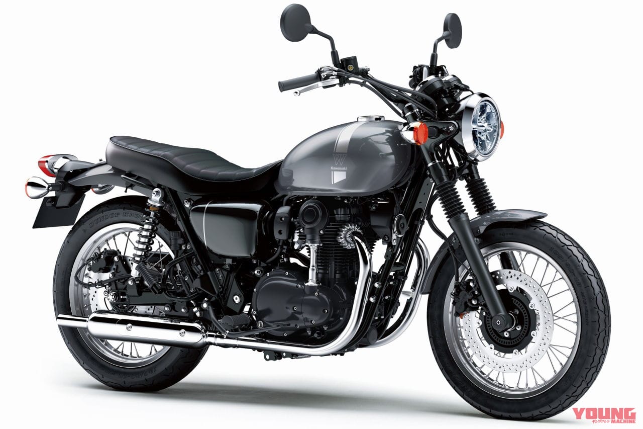 KAWASAKI W800|最新中古相場もわかる! 人気バイク歴代モデル図鑑:カワサキW800シリーズ【シックな3種の2023年モデル】