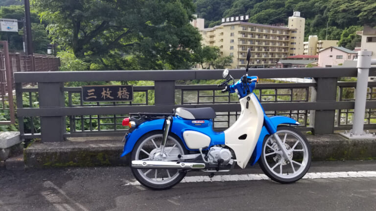 スーパーカブ110航続距離テスト｜三枚橋