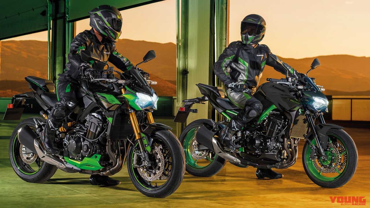カワサキ「Z900」「Z900SE」がカラーチェンジ! イメージ踏襲しつつ全グラフィックを刷新【欧州】