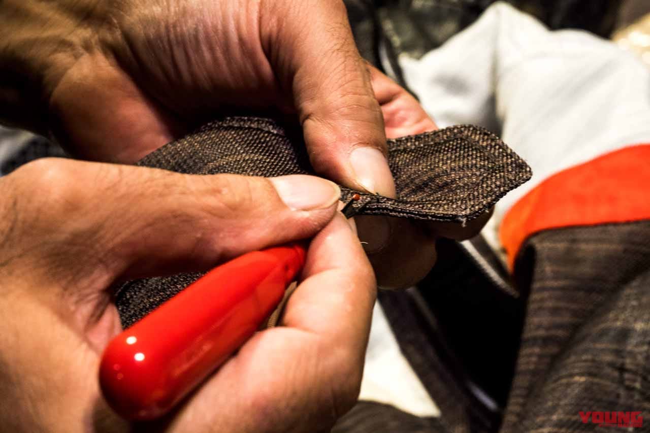 |バイク業界のアルマーニ クシタニジャケットの修理代は驚愕の500円