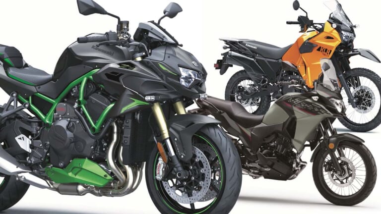 凄みマシマシ! カワサキが「Z H2/SE」の2023年モデルを北米で発表、ほかヴェルシスX300等