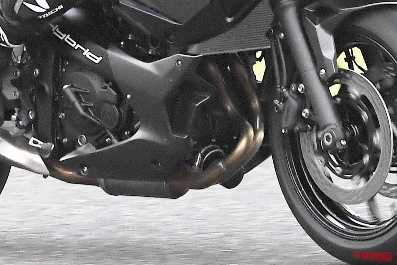 カワサキ|ハイブリッド|エンジン|【速報】カワサキ、ハイブリッドバイクの走行シーンを鈴鹿8耐で生公開!