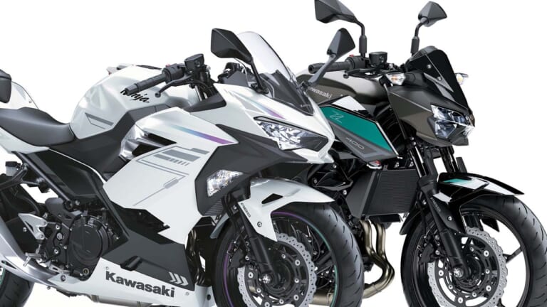 かっこよ! カワサキ「ニンジャ400」「Z400」に2023年の新色登場!【北米】