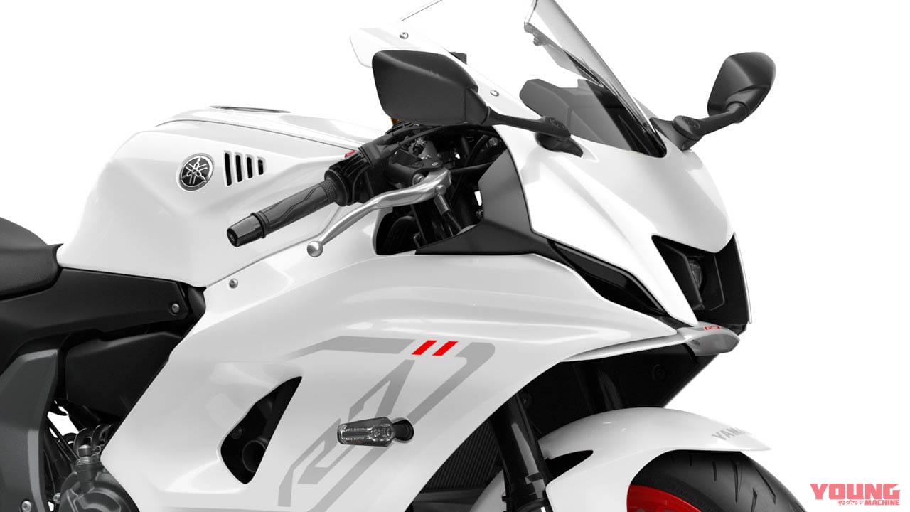 ヤマハ「YZF-R7」にキリリと締まった新色ホワイト登場! ブルー&ブラックは続投【北米】