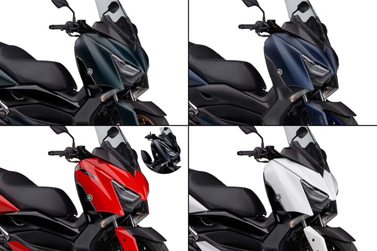 250ccのスポーツスクーター・ヤマハXMAXに4つの新色が登場! 全5色展開に