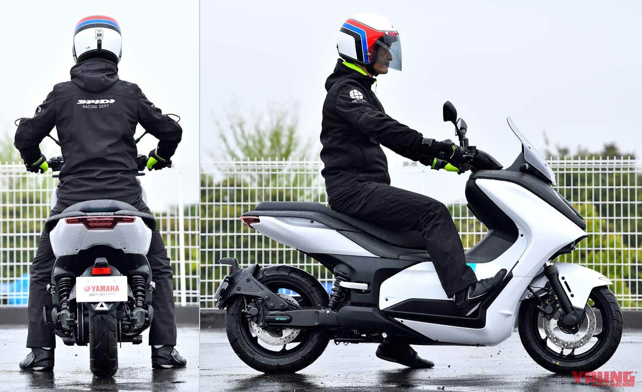 YAMAHA E01|ヤマハ、実証実験用の電動スクーター投入!! E01試乗インプレッション【異次元の上質な走行感にEVの未来を見た】