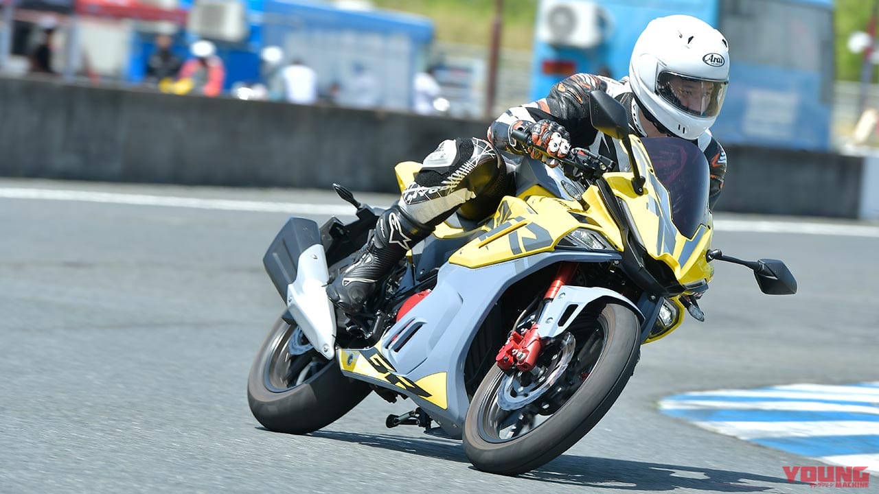 4バルブ化でさらにスポーティに変貌! GPX デーモンGR200R 試乗ショートインプレッション