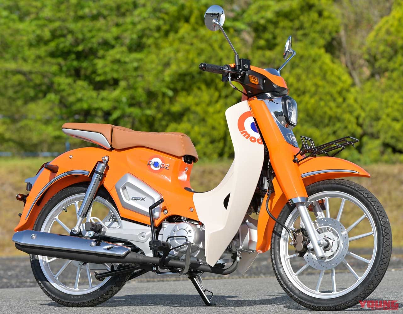 GPX POPz 110|絶妙なユルさと“カブみ”が魅力 GPX POPz110 試乗ショートインプレッション