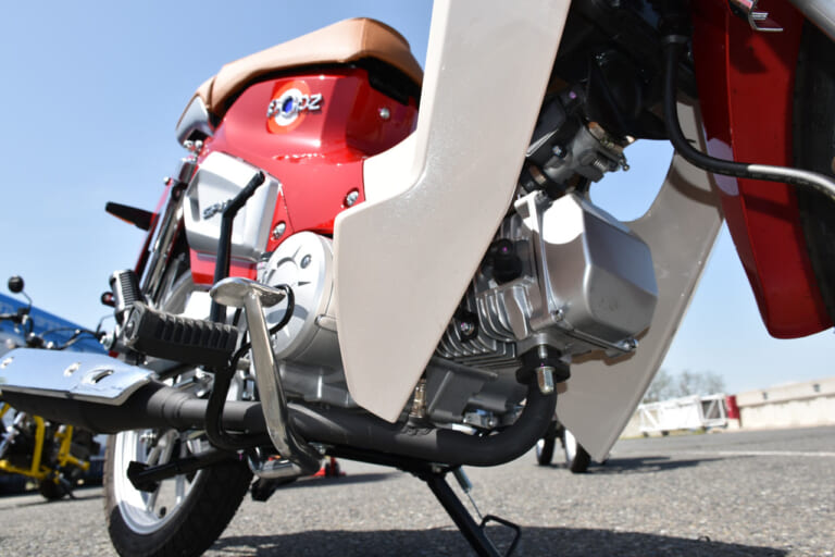 GPX POPz 110|エンジン|絶妙なユルさと“カブみ”が魅力 GPX POPz110 試乗ショートインプレッション