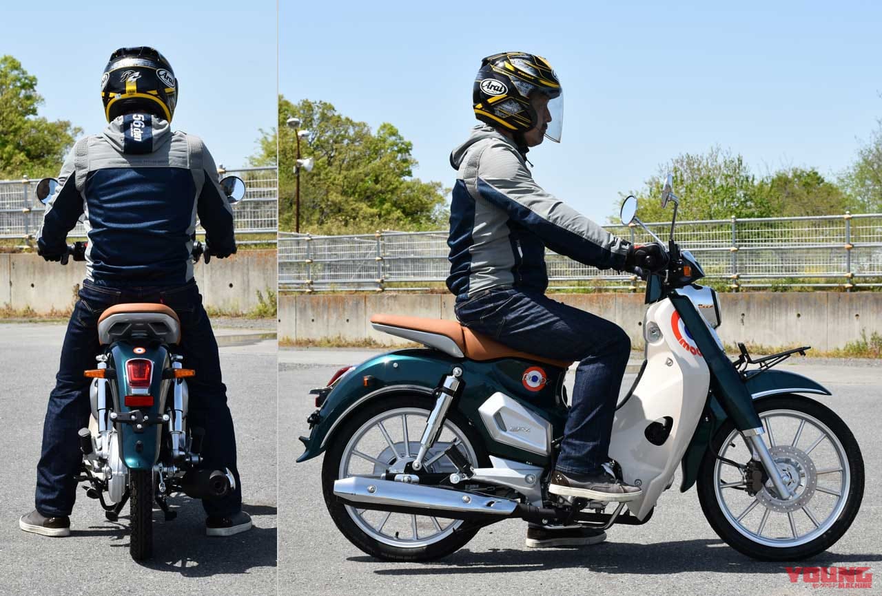 GPX POPz 110|ライディングポジション|絶妙なユルさと“カブみ”が魅力 GPX POPz110 試乗ショートインプレッション