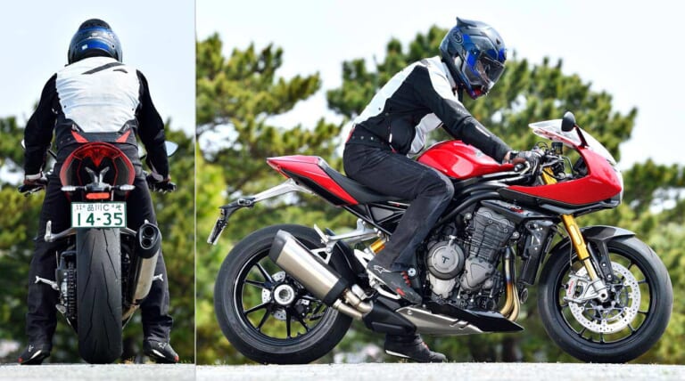 TRIUMPH SPEED TRIPLE 1200 RR|本気で速いカフェレーサーだ!【トライアンフ スピードトリプル1200RR】試乗ショートインプレッション