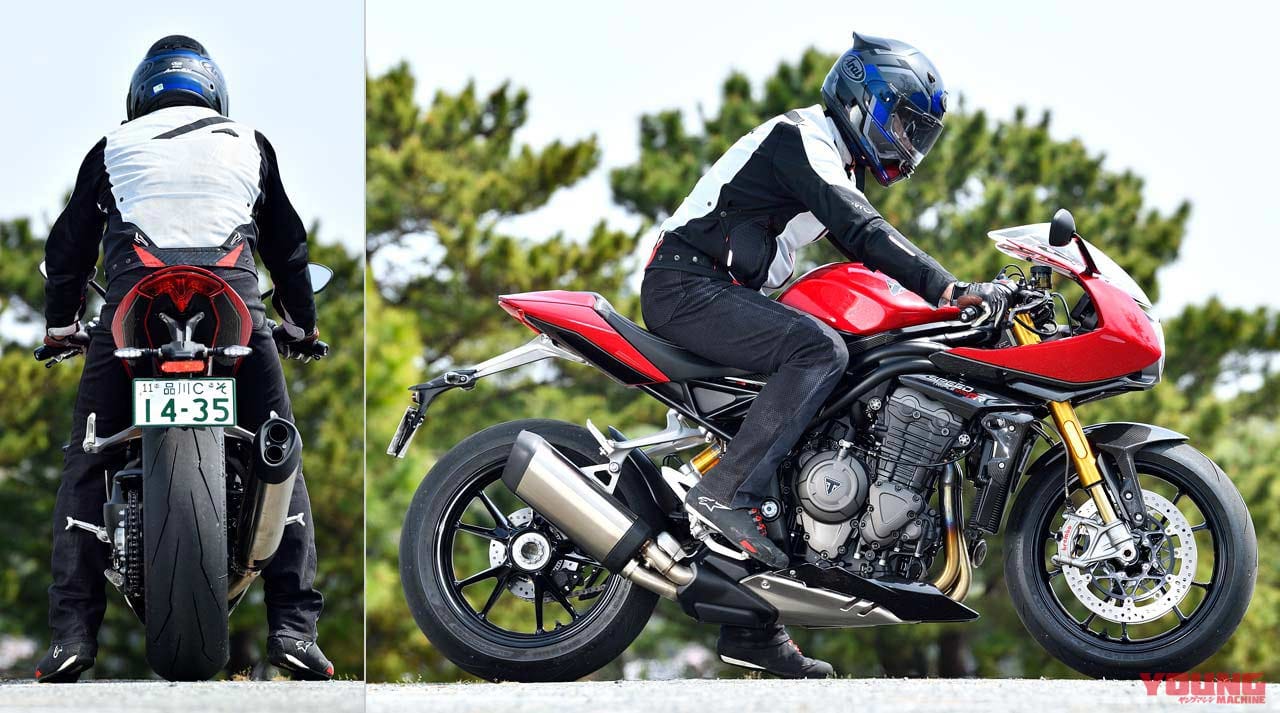 TRIUMPH SPEED TRIPLE 1200 RR|本気で速いカフェレーサーだ!【トライアンフ スピードトリプル1200RR】試乗ショートインプレッション