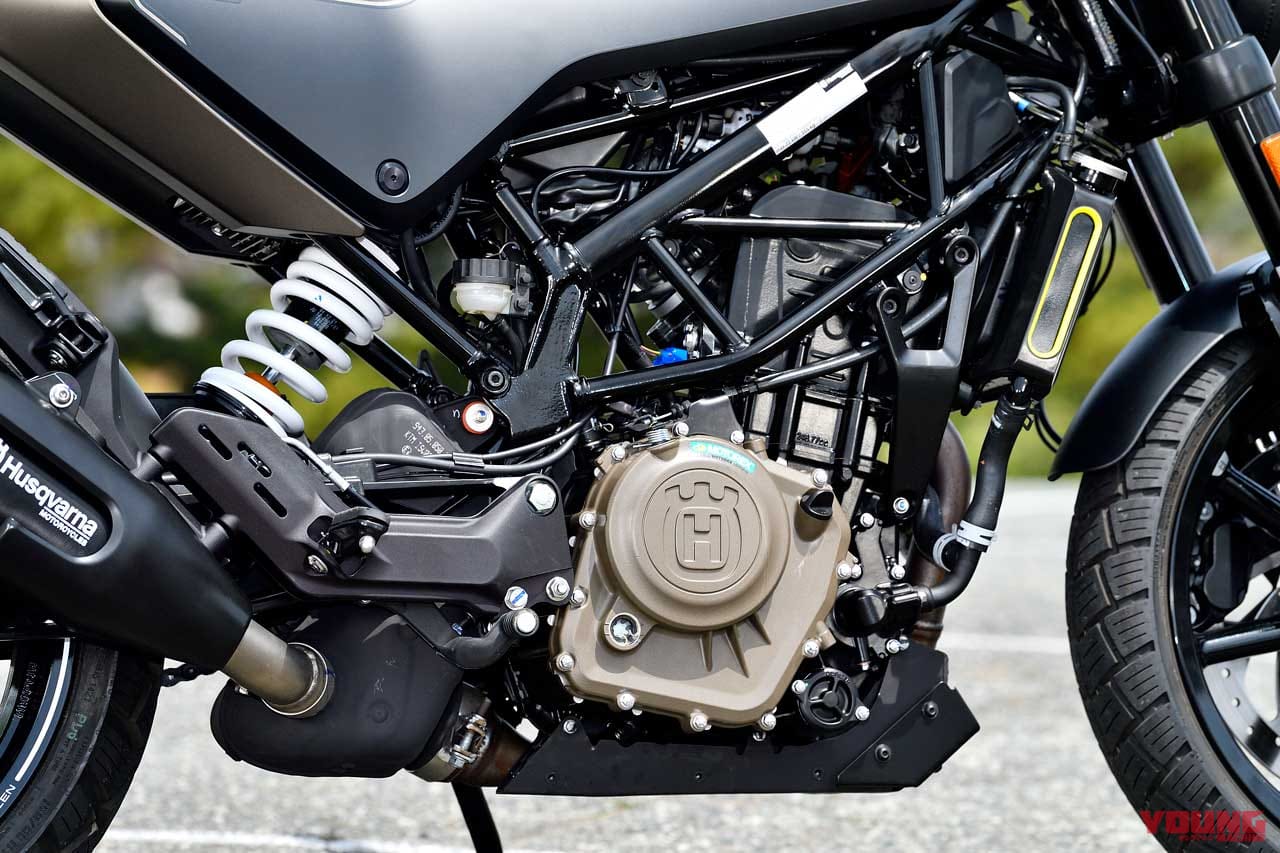 |デュークベースのスクランブラー【ハスクバーナ スヴァルトピレン250】試乗ショートインプレッション