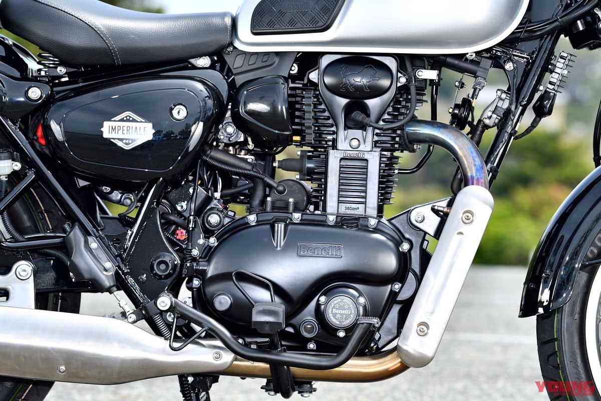 |細部までこだわった正調クラシカル【ベネリ インペリアーレ400】試乗ショートインプレッション