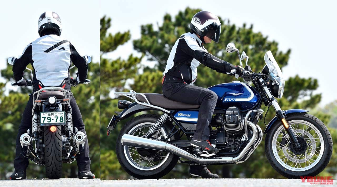 MOTOGUZZI V7 Special|縦置きVの鼓動感を存分に味わえ!【モトグッツィ V7スペシャル】試乗ショートインプレッション