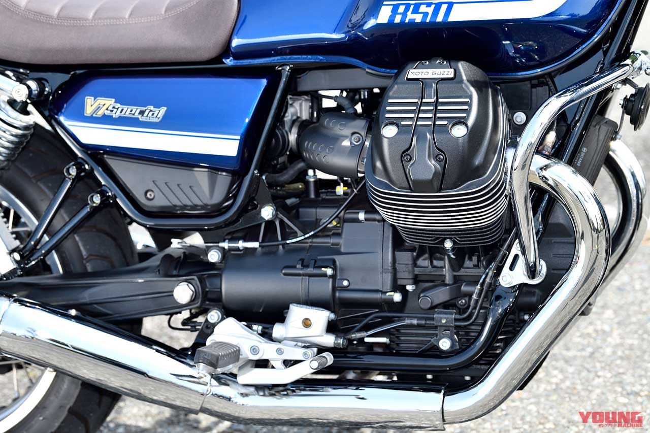 |縦置きVの鼓動感を存分に味わえ!【モトグッツィ V7スペシャル】試乗ショートインプレッション