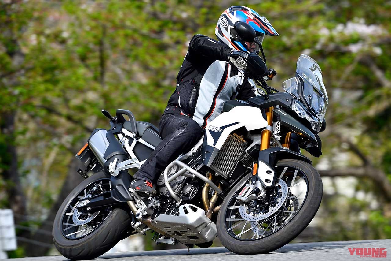 |舗装路も得意な21インチアドベンチャー【トライアンフ タイガー900ラリープロ】試乗ショートインプレッション