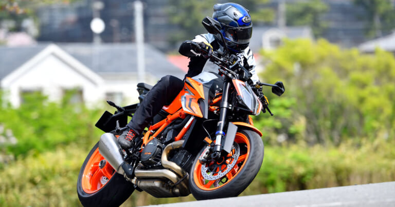 フルオート調整の次世代電制サスを搭載!【KTM 1290スーパーデュークRエヴォ】試乗ショートインプレッション（55ページ目）