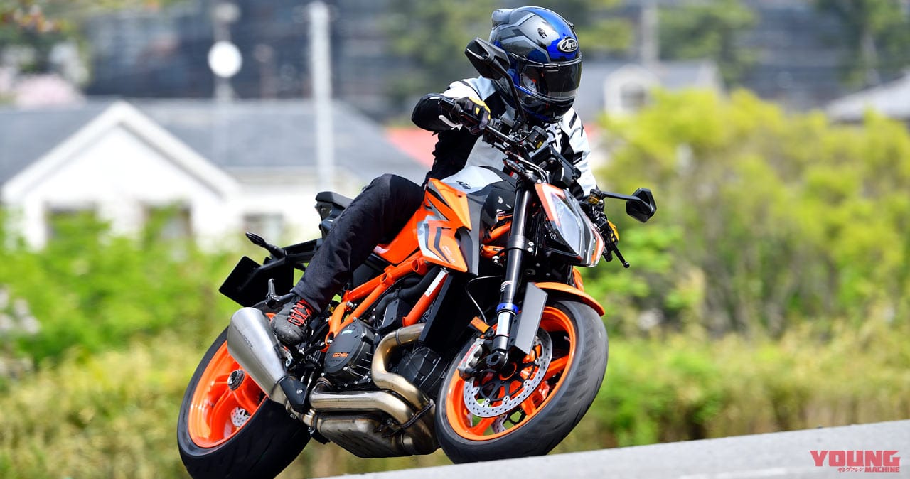 フルオート調整の次世代電制サスを搭載!【KTM 1290スーパーデュークRエヴォ】試乗ショートインプレッション