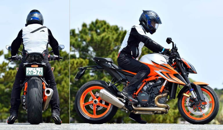 KTM 1290 SUPER DUKE R EVO|フルオート調整の次世代電制サスを搭載!【KTM 1290スーパーデュークRエヴォ】試乗ショートインプレッション
