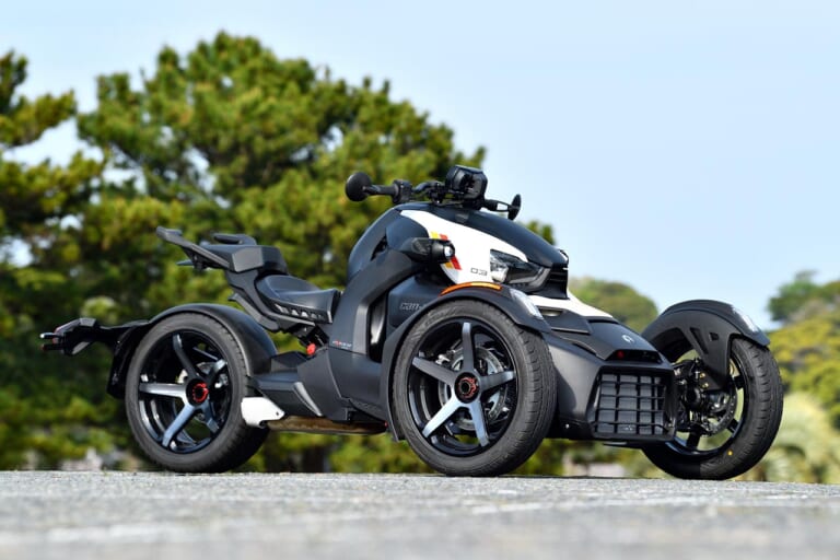 CAN-AM RYKER 600/900|バイクにはない横Gをとくと味わえ! 【カンナム ライカー600/900】試乗ショートインプレッション