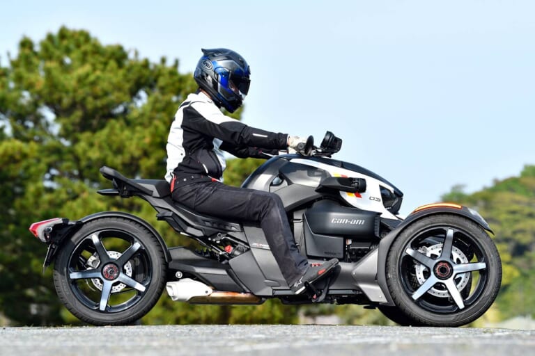 CAN-AM RYKER 600/900|バイクにはない横Gをとくと味わえ! 【カンナム ライカー600/900】試乗ショートインプレッション