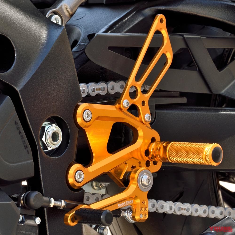 |ベビーフェイス GSX-S1000GTカスタム【電脳系ツーリングモデルの魅力を高めるパーツの数々】