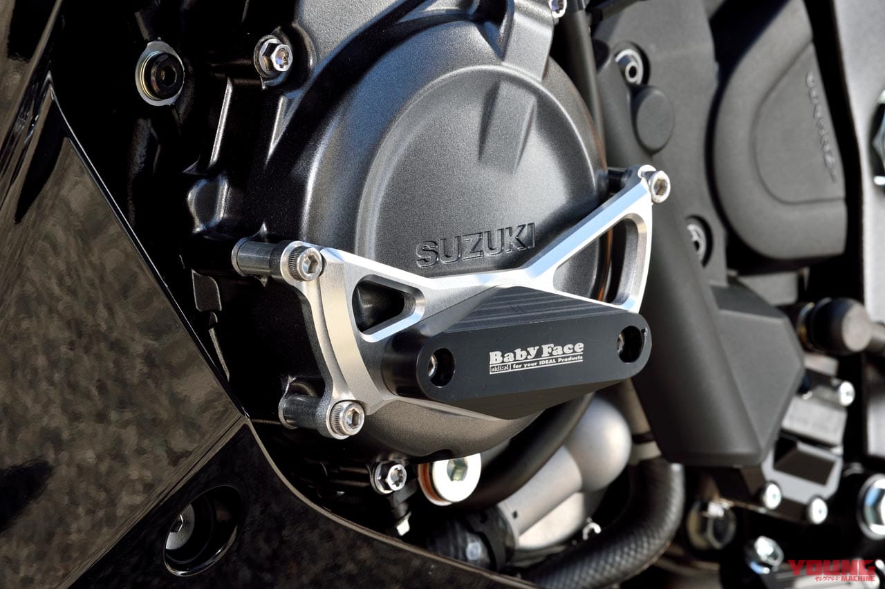 |ベビーフェイス GSX-S1000GTカスタム【電脳系ツーリングモデルの魅力を高めるパーツの数々】