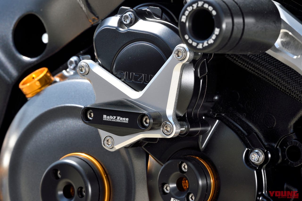 |ベビーフェイス GSX-S1000GTカスタム【電脳系ツーリングモデルの魅力を高めるパーツの数々】