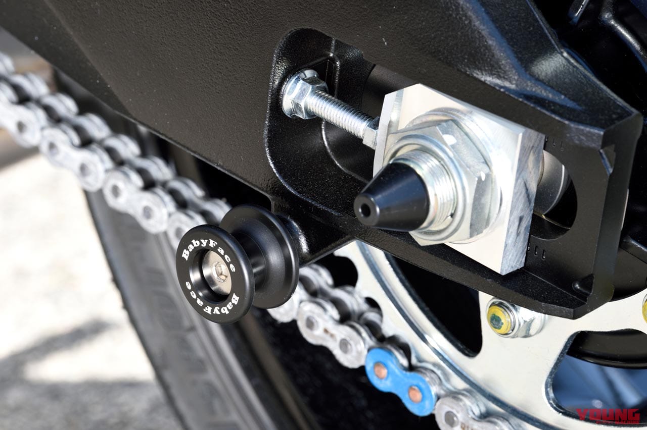 |ベビーフェイス GSX-S1000GTカスタム【電脳系ツーリングモデルの魅力を高めるパーツの数々】