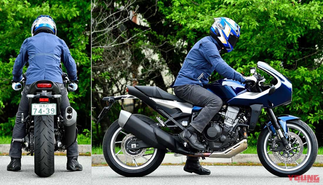 ホンダ ホーク11|ライディングポジション|丸山浩のホンダ ホーク11試乗インプレッション【大人の峠空間を楽しむ】