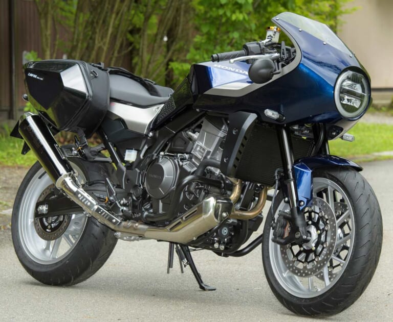 ホンダ ホーク11|オプション装着車|ホンダ ホーク11車両ディテール解説【デザイナーのひらめきをダイレクトに具現化】