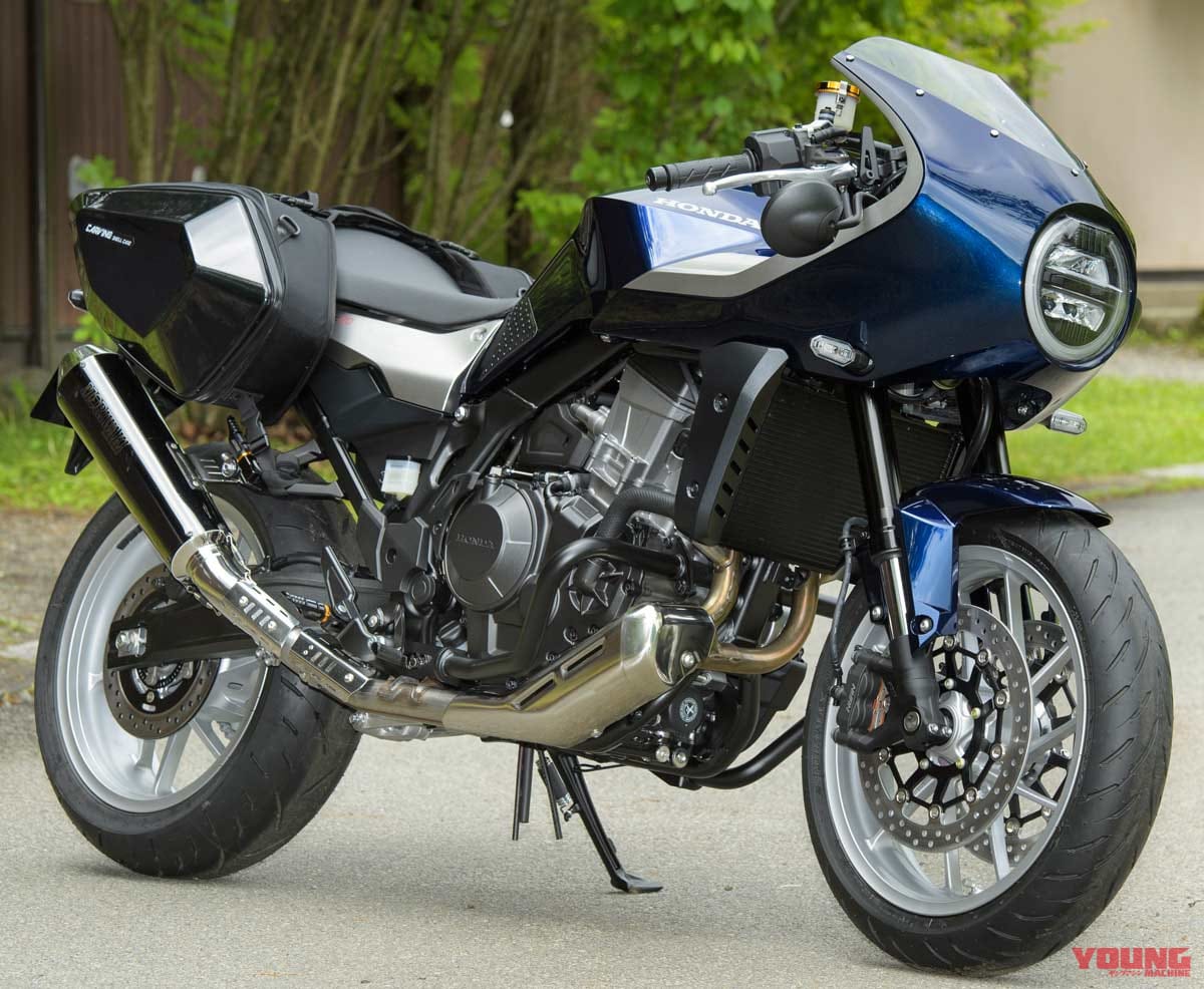 ホンダ ホーク11|オプション装着車|ホンダ ホーク11車両ディテール解説【デザイナーのひらめきをダイレクトに具現化】