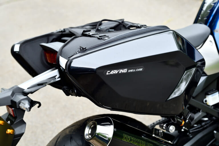 ホンダ ホーク11|タナックス カービングシェルケース|ホンダ ホーク11車両ディテール解説【デザイナーのひらめきをダイレクトに具現化】